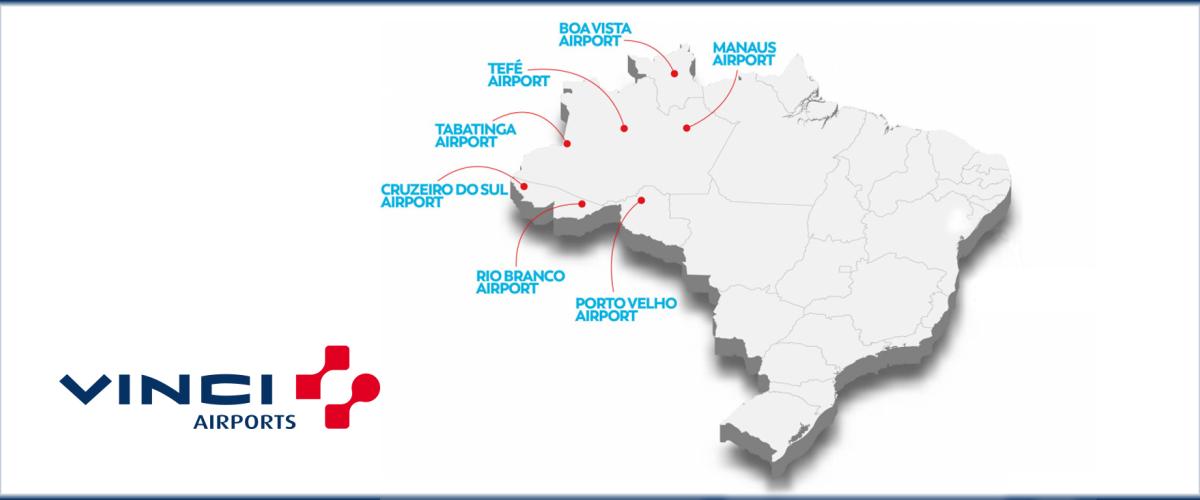 Vinci modernise 7 aéroports au Brésil